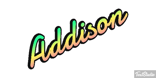 Addison Efecto de texto