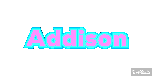 Addison Efecto de texto