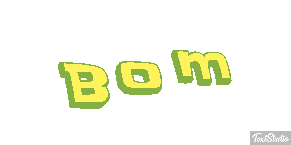 Bom Efeito do texto