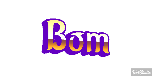 Bom Efeito do texto