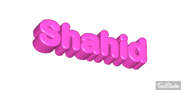 Shahid Effetto testo
