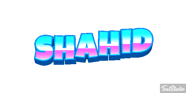 Shahid Effetto testo
