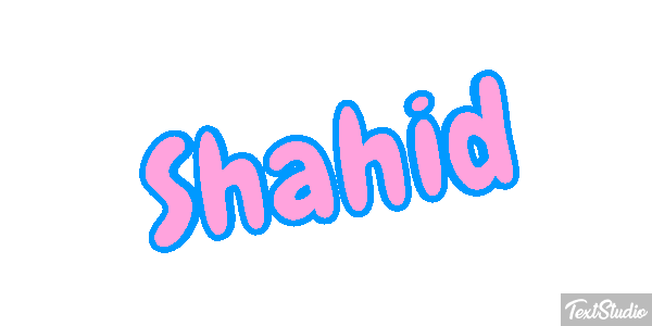 Shahid Effetto testo