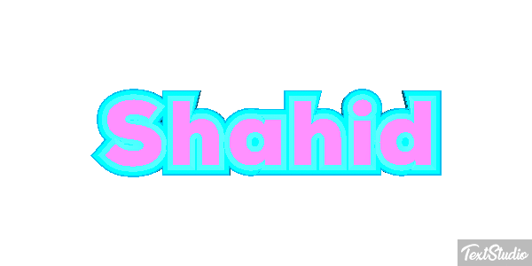 Shahid Effetto testo