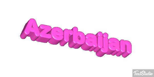 Azerbaijan Text effect