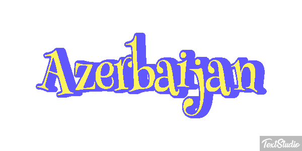 Azerbaijan Text effect