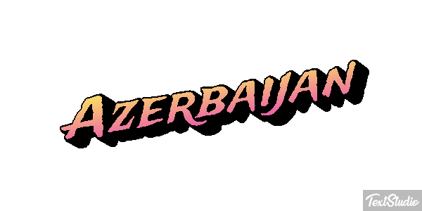 Azerbaijan Text effect