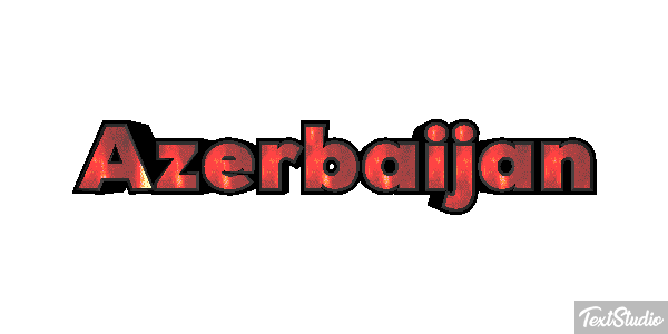 Azerbaijan Text effect
