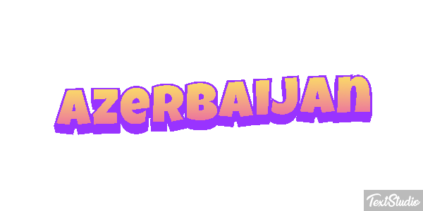 Azerbaijan Text effect