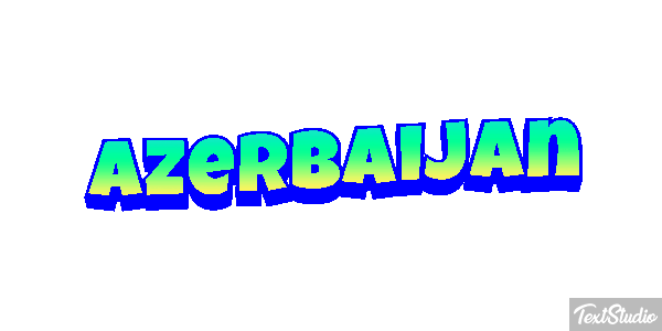 Azerbaijan Text effect