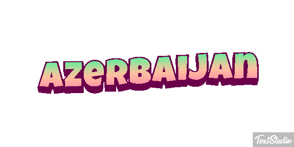 Azerbaijan Text effect