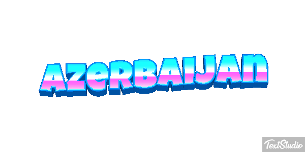Azerbaijan Text effect