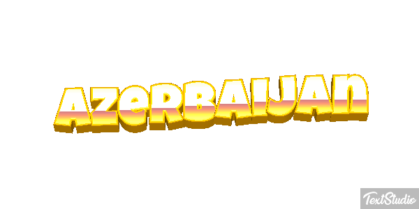 Azerbaijan Text effect