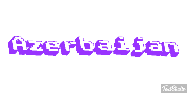 Azerbaijan Text effect
