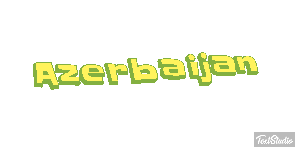 Azerbaijan Text effect