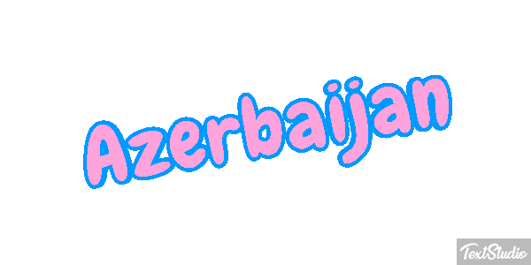 Azerbaijan Text effect