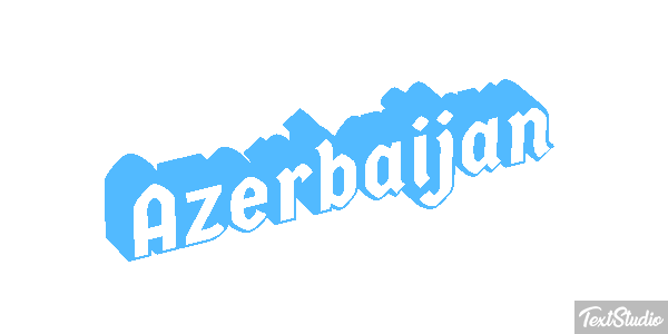Azerbaijan Text effect