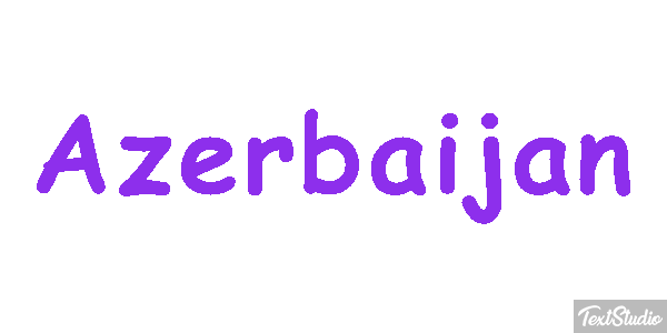 Azerbaijan Text effect
