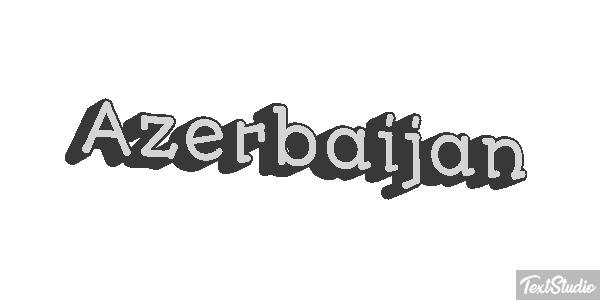 Azerbaijan Text effect