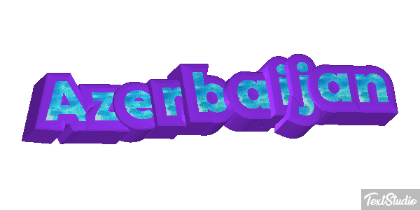 Azerbaijan Text effect
