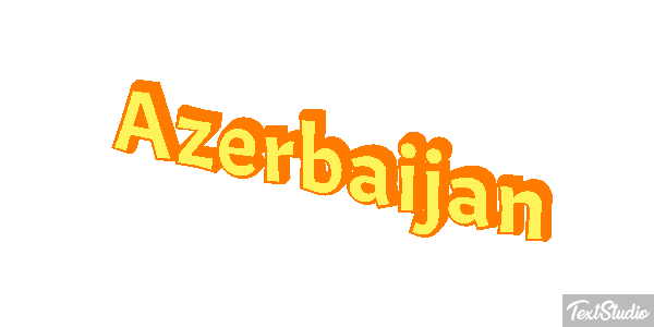 Azerbaijan Text effect