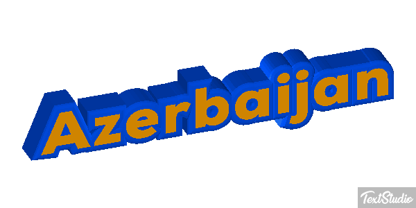 Azerbaijan Text effect
