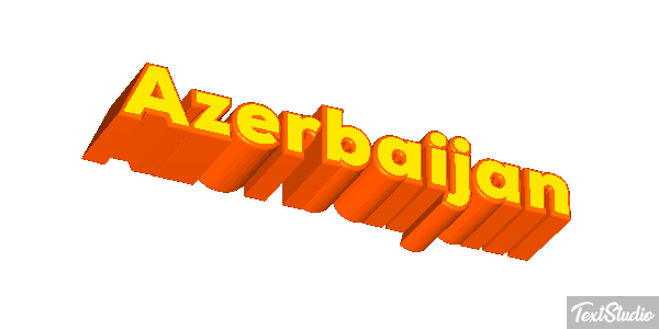 Azerbaijan Text effect