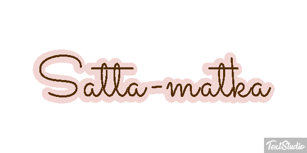 Satta-matka Text effect