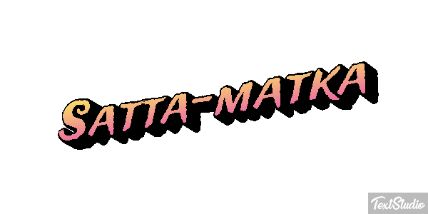 Satta-matka Text effect