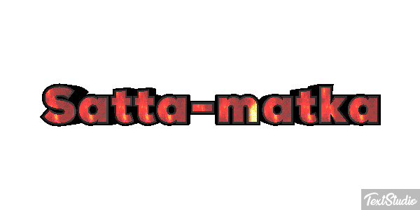 Satta-matka Text effect