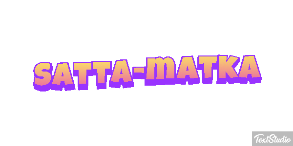 Satta-matka Text effect