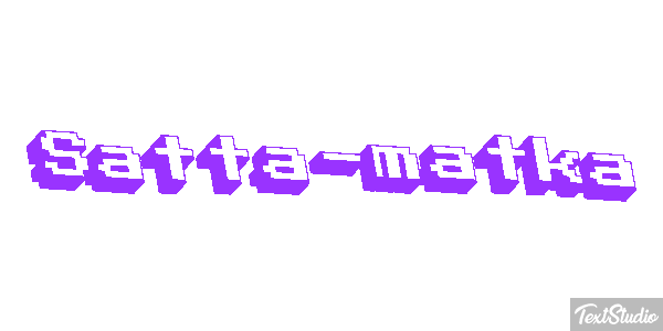Satta-matka Text effect