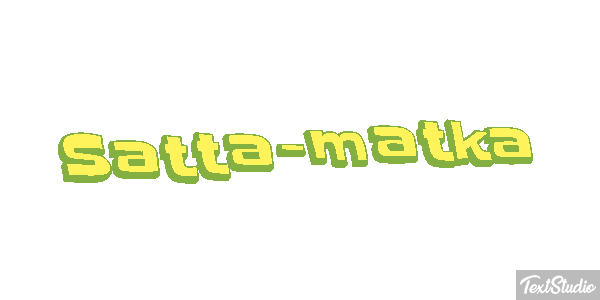 Satta-matka Text effect