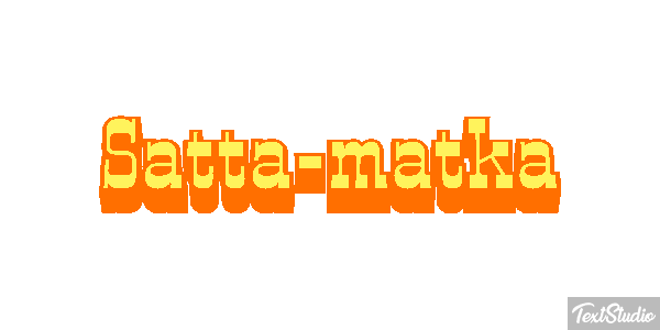 Satta-matka Text effect