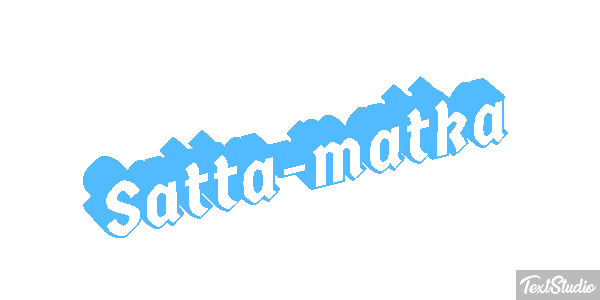 Satta-matka Text effect
