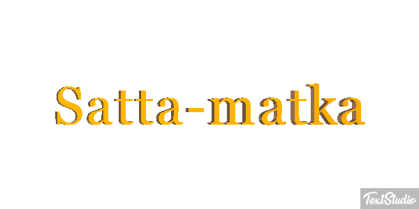 Satta-matka Text effect