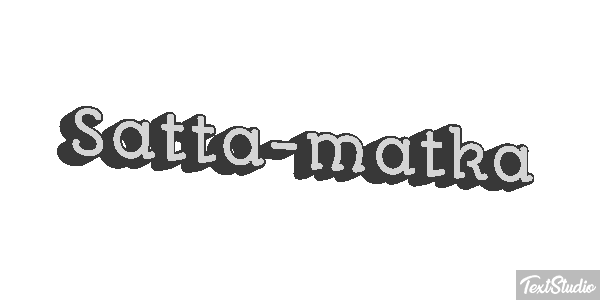 Satta-matka Text effect