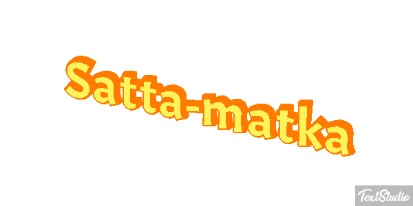 Satta-matka Text effect
