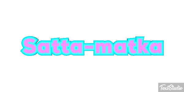 Satta-matka Text effect