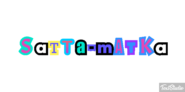 Satta-matka Text effect