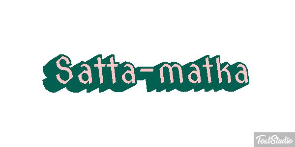 Satta-matka Text effect