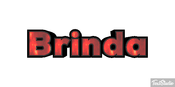 Brinda Text effect