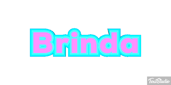 Brinda Text effect