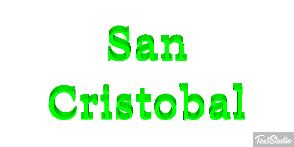 San Cristóbal Efekt tekstowy