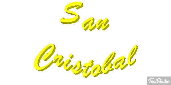 San Cristóbal Efekt tekstowy