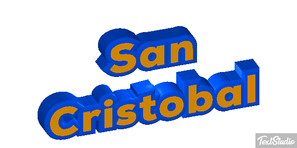 San Cristóbal Efekt tekstowy