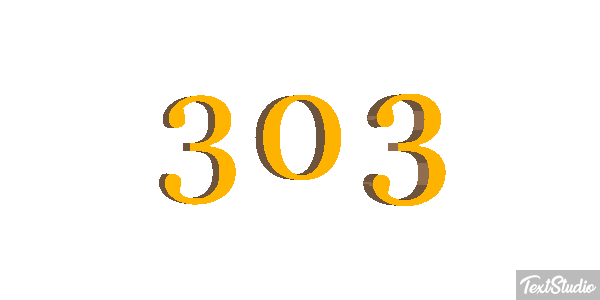 303 Metin efekti
