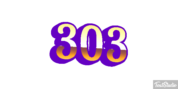 303 Metin efekti