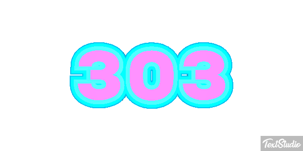303 Metin efekti