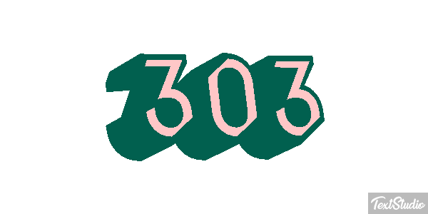 303 Metin efekti